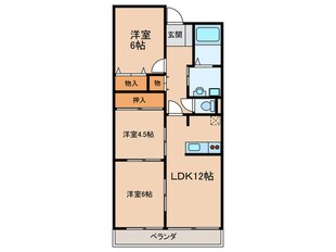 フォレスタ育和の物件間取画像